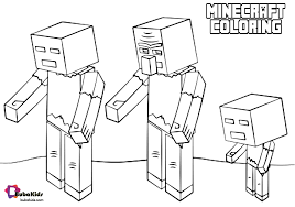 Coloring pages for kids and adults. Minecraft Coloring Zombies Coloring Page Collection Of Cartoon Coloring Pages For Teenage Print Minecraft Para Colorir Desenhos Minecraft Paginas Para Colorir
