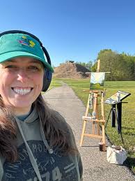 Done painting this style, fun but not my norm. I'll be abandoning these w/  a note "FREE ART" @ the northernly island concert. Hopefully someone who  finds them will like them enough