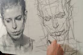 Graphite Drawing Techniques for Planar Portraiture