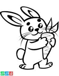 pin on رسم ارنب للتلوين