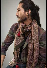 Defile Etro Printemps Ete 2018 Asian Men Long Hair Tony Thornburg Mens Fashion Summer