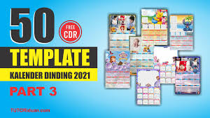 Downloar kalender 2021 tema pondok pesantren psd. 50 Template Kalender Dinding 2021 Part 3 Free Cdr Tutoriduan Com