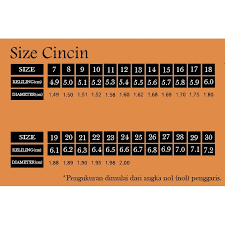 Find the best free stock images about 7 cincin menari. Tabel Konversi Size Ukuran Cincin Shopee Indonesia