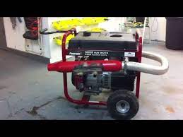 1.) assemble the parts of the muffler, including the diffuser discs and resonator. How To Make Your Generator Quiet Powermate Generator Youtube