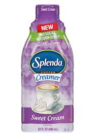 It might taste even better for those that have fresh cream to use. Splenda Sweet Cream Coffee Creamer No Sugar No Corn Syrup Only 15 Calories Per Serving