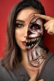 42 Horribly Exciting Scary Halloween Makeup Ideas Glamsquad professional makeup artists dish scary clown makeup on pinterest. 42 horribly exciting scary halloween