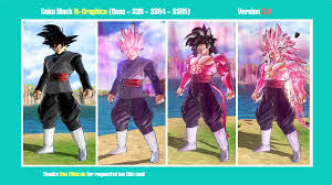 Check spelling or type a new query. Goku Black N Graphics Base Ssr Ssr4 Ssr5 Version 2 0 Xenoverse Mods