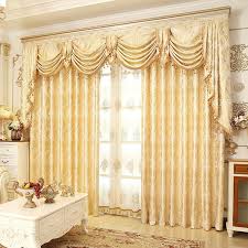 Odesa woven jacquard damask scalloped valance window treatment. 1 Piece European Curtain Cloth Or Tulle Luxury Window Curtains For Bedroom Elegant Damask Pattern Curtains Swag Valance Wish