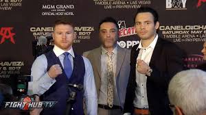 Hit the scale 2.4 pounds overweight friday and had to surrender $100,000 to anderson will chavez jr. Canelo Alvarez Vs Julio Cesar Chavez Jr Full Houston Press Conference Face Off Video Youtube