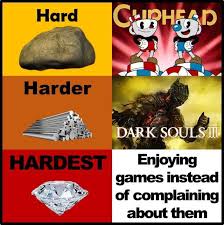 Hard Harder H A R D E S T Funny Games Hard Game Gaming Memes