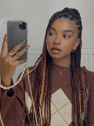 Trendy braided haircuts and styles for black girls. 40 Box Braids Hairstyles For Black Women To Try In 2021
