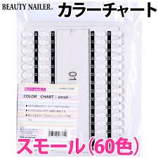 Beauty Naylor Color Chart Small 60 Colors Ncc 12 Beauty Nailer