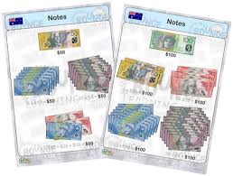 Money Au Australian Money Counting Coins Money Chart