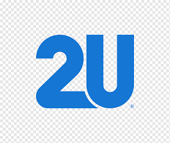 Why don't you let us know. 2u Company Nasdaq Twou Business Academic Degree U Blue Company Text Png Pngwing