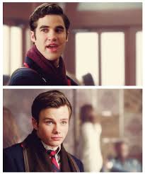 Klaine Memories Season 2 Glee Blaine And Kurt Chris Colfer