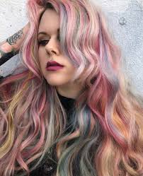 как покрасить волосы в розовый цвет в домашних условиях Epingle Par Kseniya Sur Ideas For Hair Coiffure