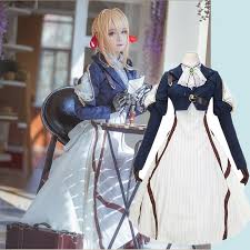 Lassen sie sich inspirieren für ihre eigenen werke. Grosshandel Neue Anime Violet Evergarden Cosplay Violet Evergarden Abendkleid Ausstattungs Halloween Kostume Fur Erwachsene Fur Frauen S Xl Von Liamhu 33 52 Auf De Dhgate Com Dhgate