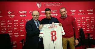 Guilherme arana (sevilla) pes 2013 подробнее. Paulo Freitas On Twitter Guilherme Arana Ex Corinthians Presented At His New Club Sevilla