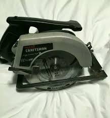 Sears Craftsman 7 1 4 Circular Saw 2 1 4 Hp Made In Usa 315 109241 Condition Is Used Will Need New Blade But Moto Sears Craftsman Craftsman Craftsman Tools