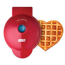 Dash Mini Heart Waffle Maker Sur La Table Heart Shaped Waffle Maker Waffle Bowl Maker Waffles Maker