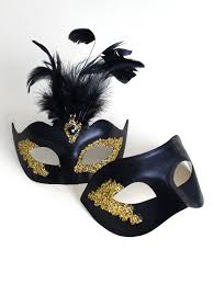 Black And Gold Masquerade Mask Couple S Vanity Black Gold Masquerade Masks Red Mask Masquerade Masks Masquerade Masquerade Mask Diy