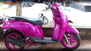 Honda scoopy i 2018 btj th 108.2 cc, kick & electric , scooter honda super cub 2019. Color Modification Is Sassy Honda Scoopy Scooter Motorbike Cool Youtube