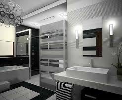 It also gives more texture to the space by using light gray natural stone tiles with 2 different sizes in an alternating brick pattern. 20 Sleek Ideas For Modern Black And White Bathrooms Home Design Lover