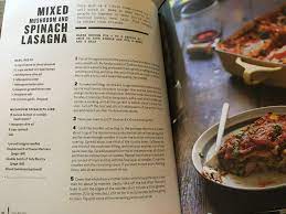 Vegan Mixed Mushroom And Spinach Lasagna Recipe From Thug Cookbook Veggie Dishes Recipes Vegetarian Recipes
