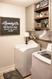 As she tackled other rooms in her home though, it became clear that this space (more of a laundry hallway than laundry room, she says) was standing out like a turquoise thumb. Farmhouse Style Laundry Room Makeover For Less Than 100 The Frugal Homemaker