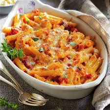 Macarrones Con Chorizo Y Jamon Guisados Al Horno Lecturas