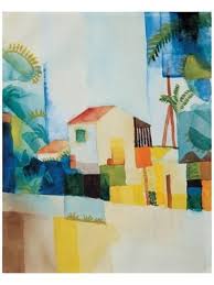 White House Tunisia Premium Giclee Print Art Com In 2020 Macke August Macke Art