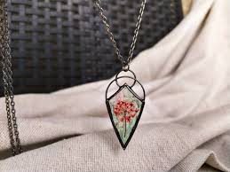 Maybe you would like to learn more about one of these? Necklace With Real Flowers Pressed Flower Frame Pendant Real Etsy Pressed Flowers Pressed Flower Necklace Real Flowers