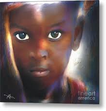 Windows To The Soul Metal Poster by Bob Salo