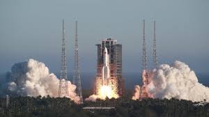 China hingegen kritisierte „rummel, der gemacht werde. Hochfliegende Plane Im All China Startet Erstmals Rakete Vom Typ Langer Marsch 5b