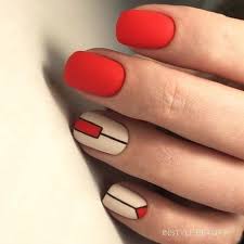 Unas Decoradas En Color Rojo Imagenes E Ideas 2021 Uñas rojo con negro y plata: unas decoradas en color rojo