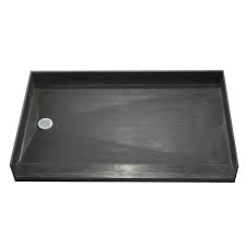 Tile Redi 33 In X 54 In Barrier Free Shower Base With Left Drain Tile Ready Shower Pan Tile Redi Shower Base