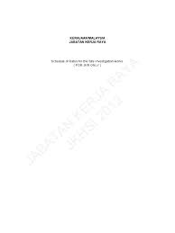 Last day to drop individual summer session 1 courses via xe registration without receiving w (withdrawn) grade on academic record. Jadual Kadar Harga Si Jkr 2012 Schedule Of Rates For Site Investigation Works Mechanical Engineering Nature