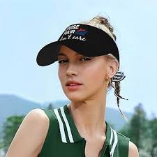 Yipaidel Cruise Hair Don't Care Sun Visor Hats Adjustable Empty Top  Baseball Cap Cotton Ball Caps for Women and Men Black at Amazon Women's  Clothing store