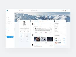 Twitter Redesign Web Development Design Website Design Inspiration Layout Website Design