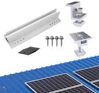 Various Type Clamps Connect Solar Rails Mounting Structure Aluminum Solar  Panel Fixing Clips