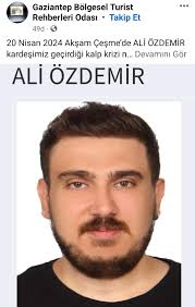 Kalp Krizleri (Heart Attacks) على X: "İzmir'de Rehber Ali Özdemir,  geçirdiği kalp krizi sonucu genç yaşta hayatını kaybetti. 21.04.2024  https://t.co/3erLXugCXZ"