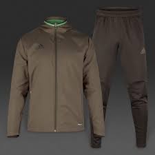 adidas Condivo 16 Presentation Suit - Mens Football Teamwear -  TopBlack/Vista Grey BottomBlack | Pro:Direct Running