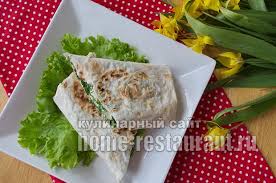 рулет из лаваша с курицей и сыром на сковороде Zharenyj Lavash S Syrom Shpinatom I Zelenyu Recept Nacionalnaya Eda