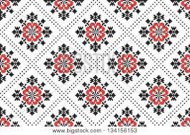 Cross stitch and embroidery patterns to download come in a range of beautiful styles. Seamless Embroidered Vector Photo Free Trial Bigstock
