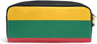 Paprasta prijungti ir greitai pakraunamas! Deziro Flag Of Lithuania Pencil Case Box Cosmetic Bag Amazon Co Uk Office Products