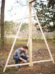 A swing set is such a great way to keep kids entertained and busy outside, and can be used from spring right through until fall. How To Build A Modern A Frame Swing Set Hgtv