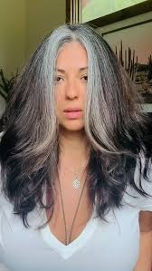 How much do you love your hair color?✨, Choosing to embrace grey is such a  personal journey. For some, it feels freeing, a beautiful declaration of  authenticity. For others, it can bring quiet ...