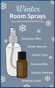 5 Winter Room Sprays One Essential Community Essential Oils Room Spray Essential Oil Spray Essential Oil Recipes