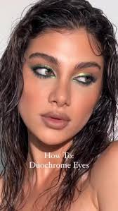 Discover 8 green and gold eye makeup and eye makeup ideas