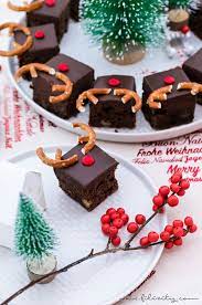 Dieser möhrenkuchen schmeckt nach weihnachten. Rudolph Brownies Lustiger Weihnachts Kuchen Filizity Com Food Blog Aus Dem Rheinland